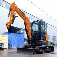 3.5 Ton Mini Excavator SD35U Equipped With Kubota 1703 Engine And Cab