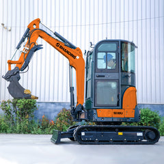 3 Ton Mini Excavator SD30U With Yanmar 380F Engine And Cab