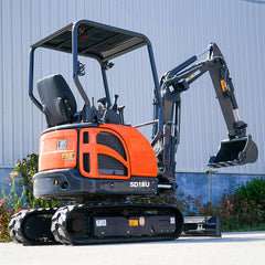 1.8 Ton Mini Excavator SD18U With Yanmar 374F Engine And Side Swing