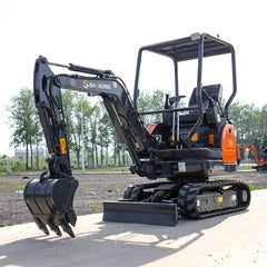 2 Ton Mini Excavator SD20U With Yanmar 380F Engine And Side Swing