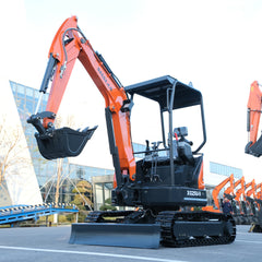 2.5 Ton Mini Excavator XG25U Equipped With Yanmar 380F Engine And Side Swing