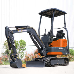 Mini Excavator SD12E with 13.5HP RATO Petrol Engine and Mechanical Thumb