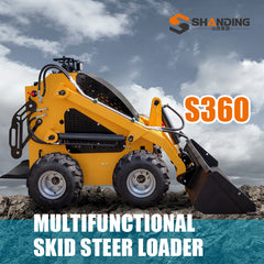 Mini Wheel Skid Steer Loader S360 With RATO Engine