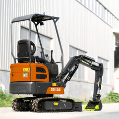 1.3 Ton Mini Excavator SD13E With RATO Petrol Engine And Side Swing