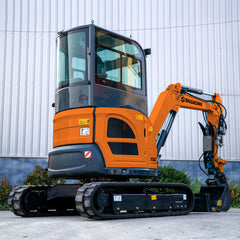 3 Ton Mini Excavator SD30U With Yanmar 380F Engine And Cab