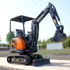 2 Ton Mini Excavator SD20U With Yanmar 380F Engine And Side Swing