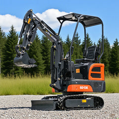 1.3 Ton Mini Excavator SD13E With RATO Petrol Engine And Side Swing