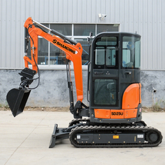 2.5 Ton Mini Excavator SD25U With Enclosed Cab And 20 Hp Yanmar 380F Engine