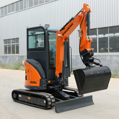 2.5 Ton Mini Excavator SD25U With Enclosed Cab And 20 Hp Yanmar 380F Engine