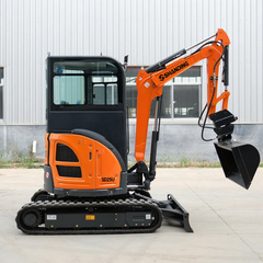 2.5 Ton Mini Excavator SD25U With Enclosed Cab And 20 Hp Yanmar 380F Engine