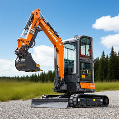 3 Ton Mini Excavator SD30U With Yanmar 380F Engine And Cab