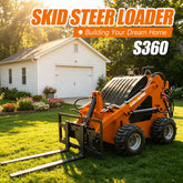 Mini Wheel Skid Steer Loader S360 With RATO Engine