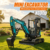 3 Ton Mini Excavator XG30U Equipped With Yanmar 380F Engine And Hydraulic Quick Change