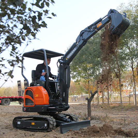 What are the advantages of small excavators